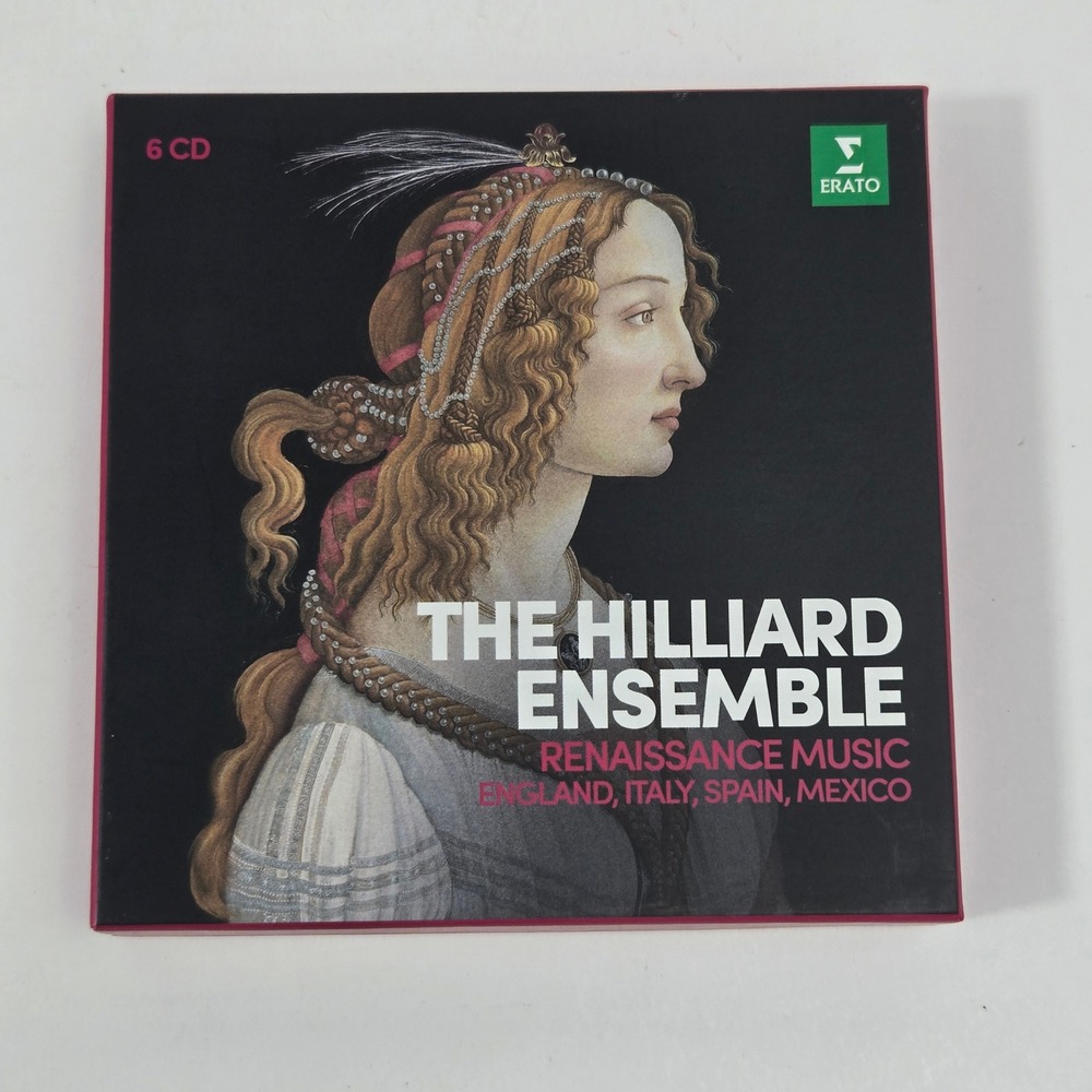 The Hilliard Ensemble - Renaissance Music 6 CD Box Set Erato Warner Classics VG+